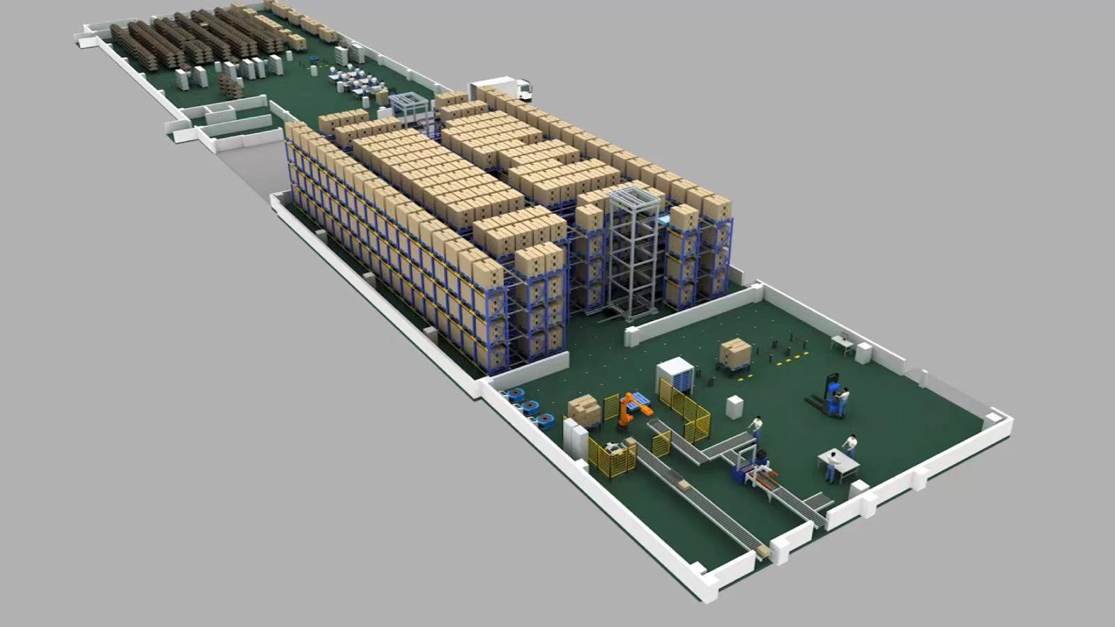 【兆恒機械】菜鳥在浙江建設(shè)“無人糧倉”，引入機械臂、AGV機器人、四向穿梭車